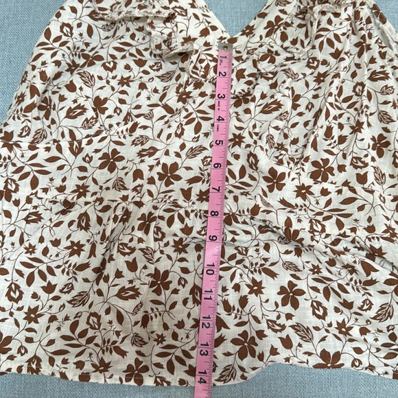 Floral Ruffle Sleeve Top - Picture 6 of 7